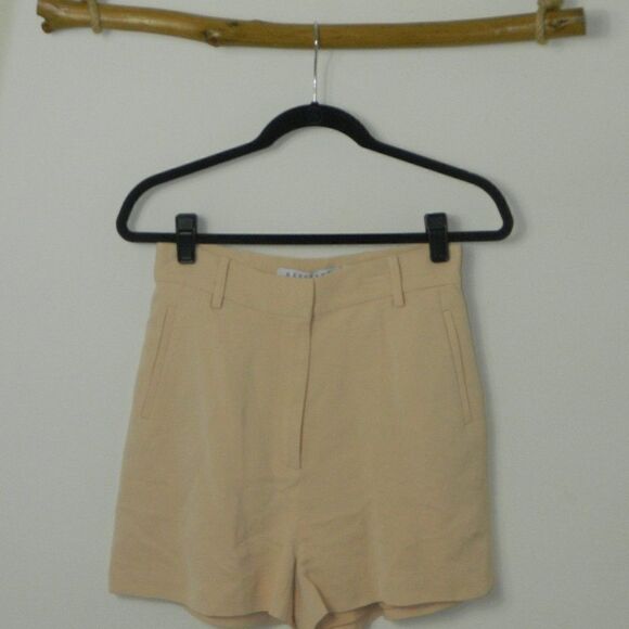Keepsake Shorts Peach  High Waisted Dress Shorts - Picture 4 of 11